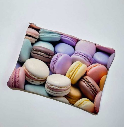 Macaron mintás neszesszer neszi